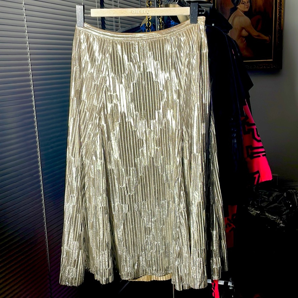 MAEVE | Women’s | Platinum | Skirt | Size 8